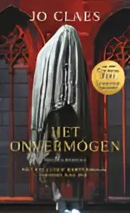 Het boekcover van het jubileumeditie exclusief standaard toont een wit doek voor een gotische rode en zwarte boog