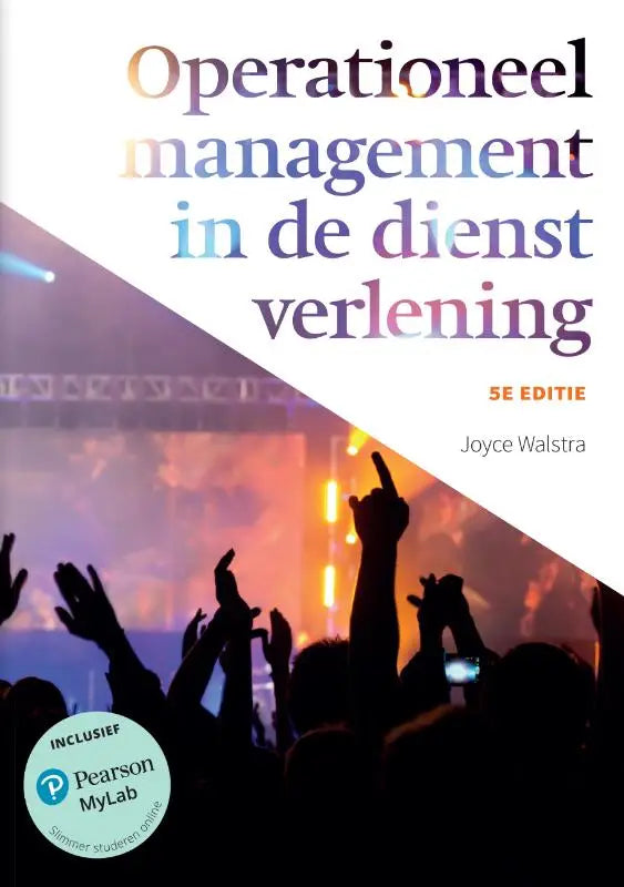 Boekcover van operationeel management in de dienstverlening 5e editie door joyce walstra voor hoger onderwijs