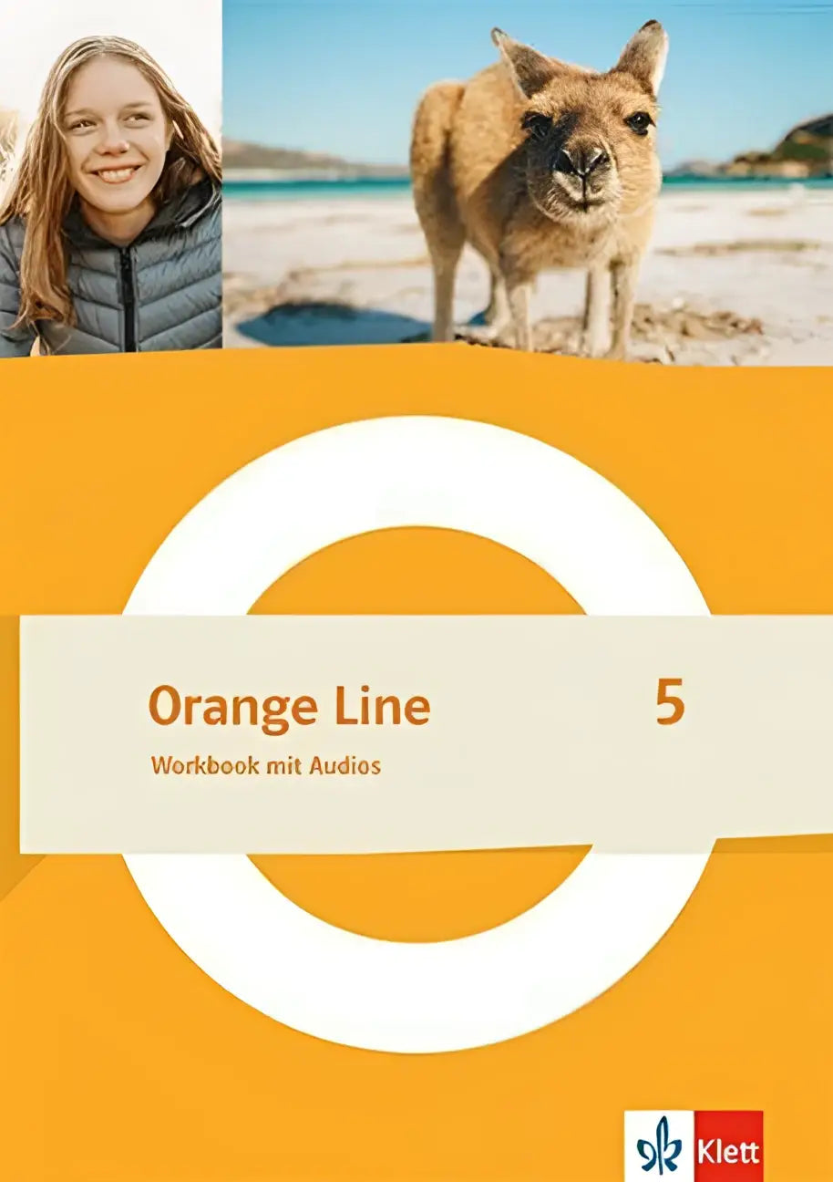 Orangelinie 5 workbook mit audios von klett für klasse 9 als lehrbuch und arbeitsbuch mit audios