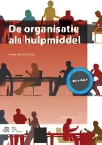 Groep mensen in rode en zwarte uniformen met banners over samenwerking passend bij het product de organisatie als hulpmiddel van klaas schermer bsl media algemene sociale wetenschappen