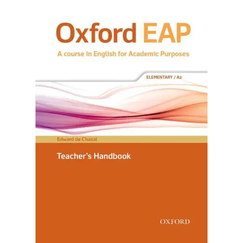 Oxford eap a2 - a course in english for academic purposes teacher’s book + dvd/audio-cd pack - oxford eap a2 - a course