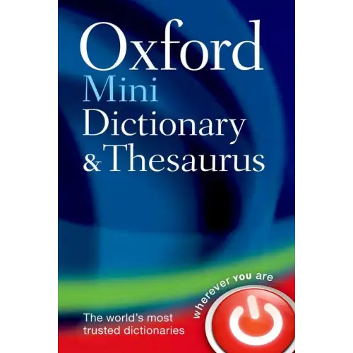Oxford mini dictionary and thesaurus - oxford mini dictionary and thesaurus - boek