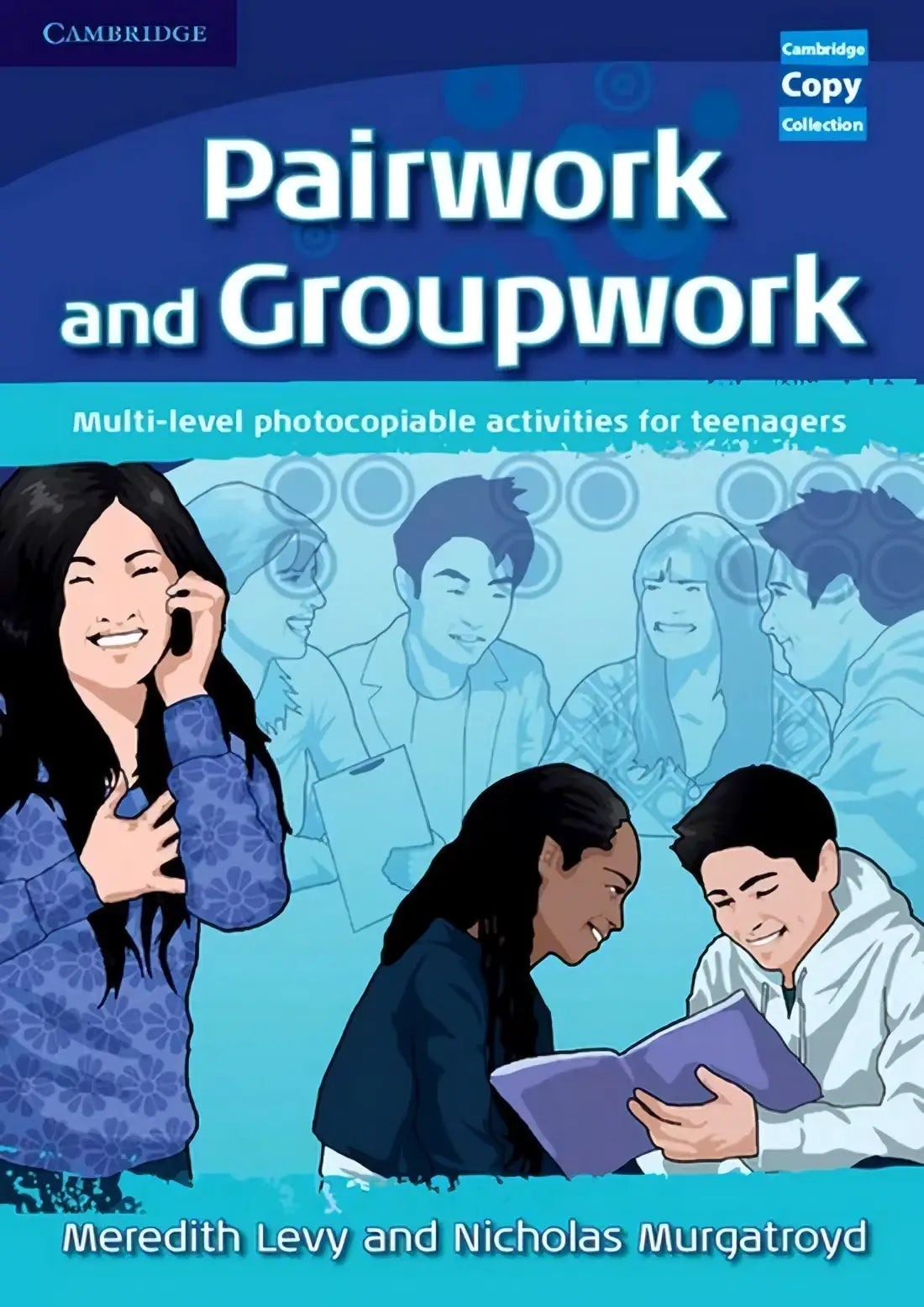 Blauw omslagen resource for cambridge pairwork and groupwork leerboek uit de copy collectie
