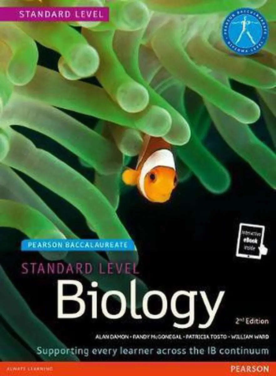 Pearson baccalaureate biology standard level book + ebook - pearson baccalaureate biology standard level book + ebook