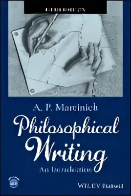 Cover van het boek Philosophical Writing an Introduction door a.p. met een eenvoudige witte omslag
