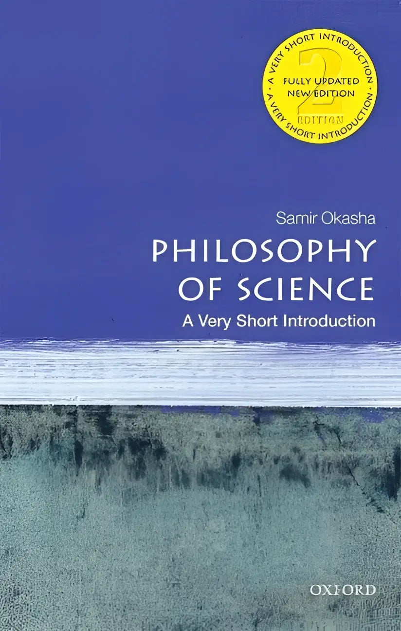 Blauw hardcover boek philosophy of science a very short introduction door samir okasha uitgegeven door oxford university press