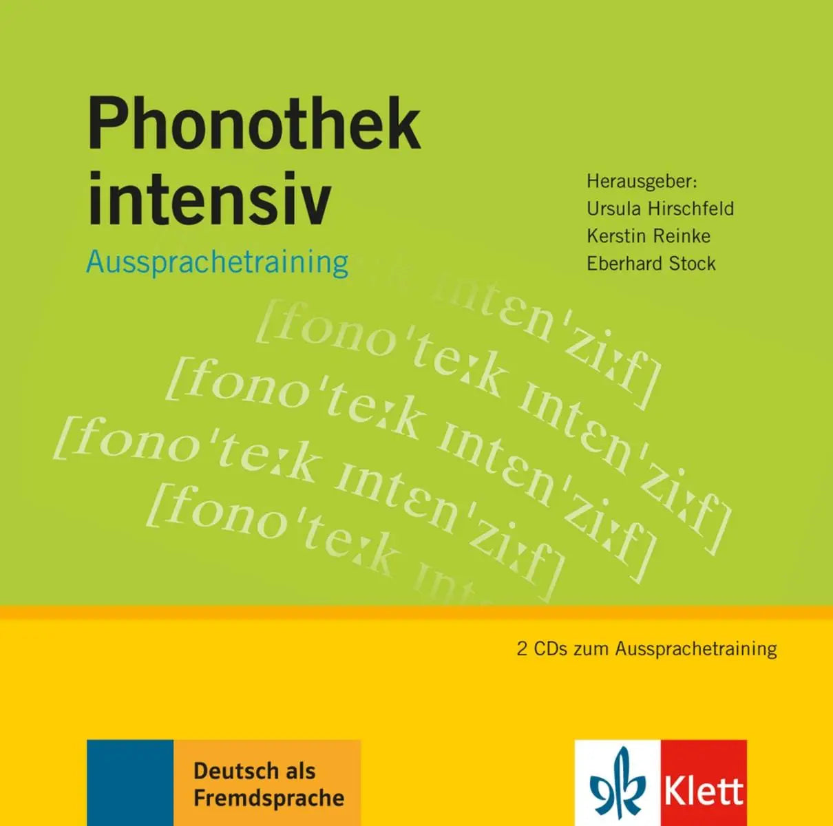 Phonothek intensiv - aussprachetraining 2 audio-cds - phonothek intensiv - aussprachetraining 2 audio-cds - boek