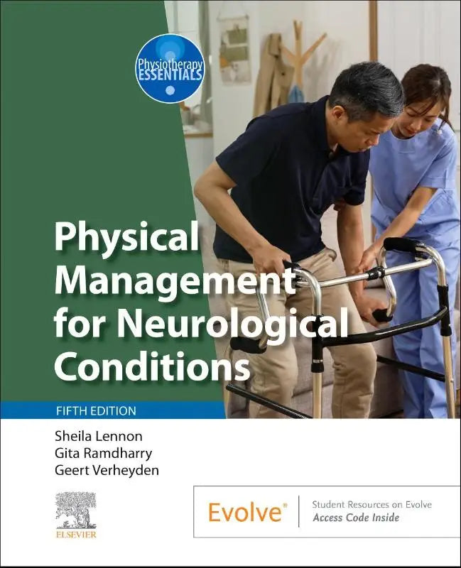 The cover of physical management for neurological conditions fifth edition textbook by sheila lennon et al published by elsevier
