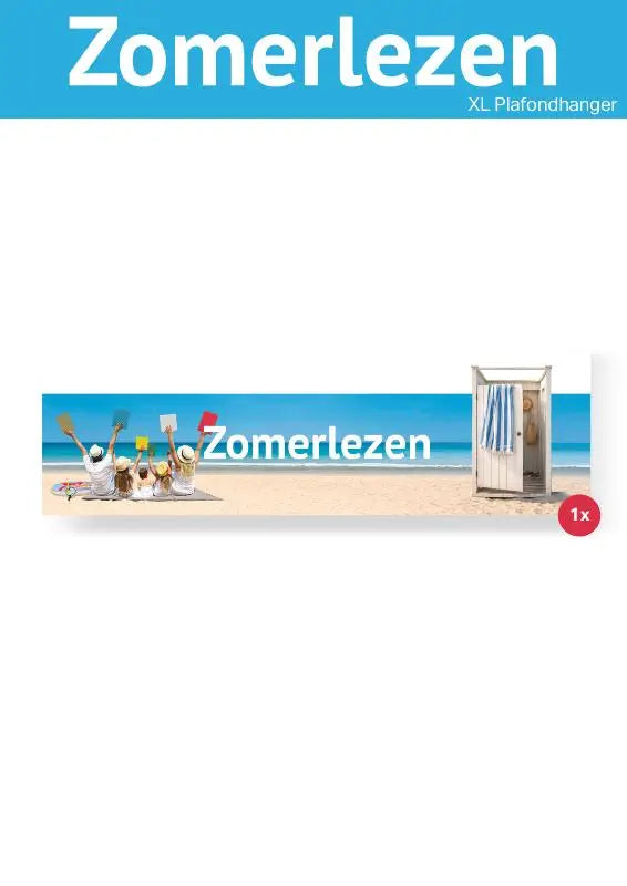 Plafondhanger XL Zomerlezen 2026