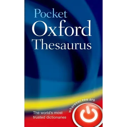 Pocket oxford thesaurus - pocket oxford thesaurus - boek
