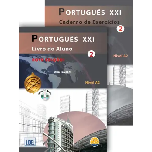 Português xxi - nova ediçao 2 pack aluno + caderno de exercícios - português xxi - nova ediçao 2 pack aluno + caderno