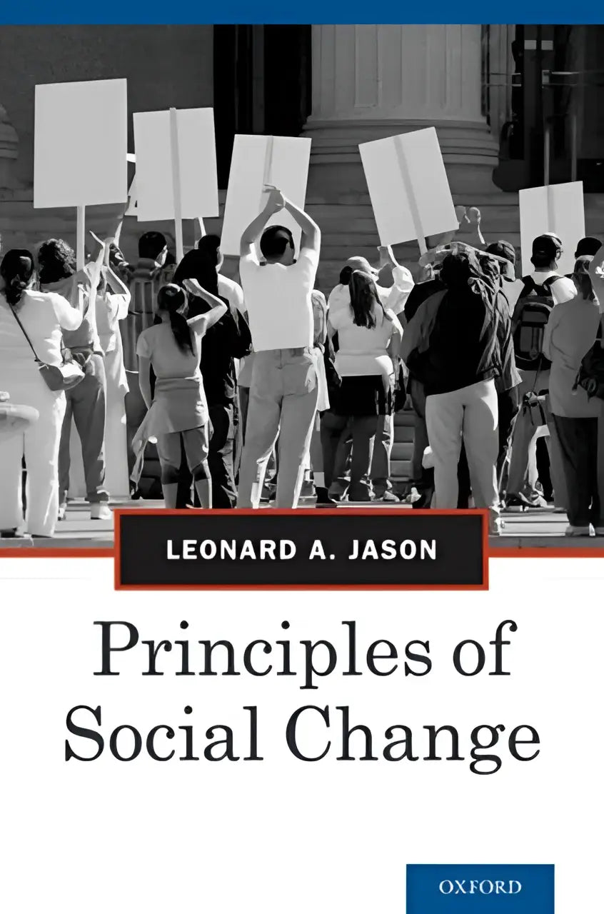Boekcover van principles of social change door leonard a met focus op social change en social justice issues