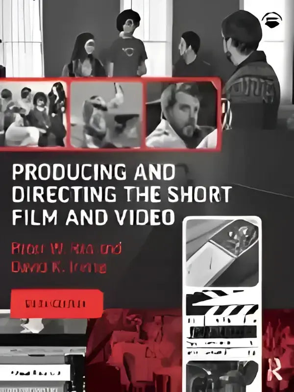 De boekomslag van Producing and directing the short film and video door peter w. toont de titel duidelijk