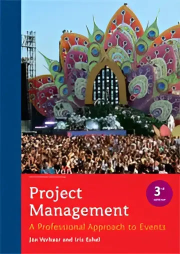 De derde editie van project management door iris eshel en jan verhaar toont een kleurrijke festivalboog op de omslag