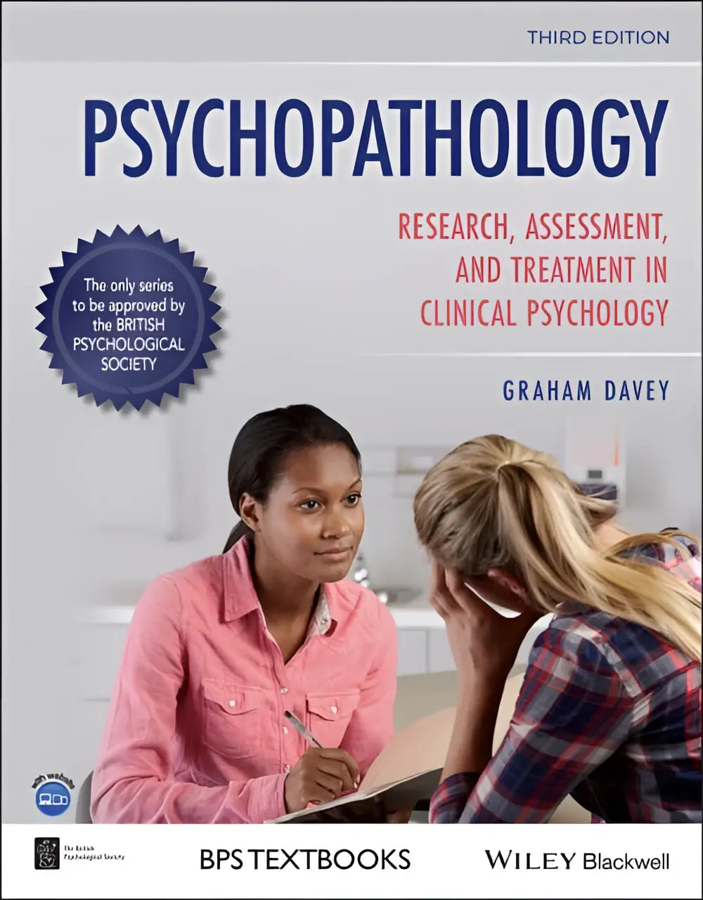 Derde editie van het leerboek psychopathologie door graham davey over onderzoek en behandeling van mentale gezondheidsproblemen