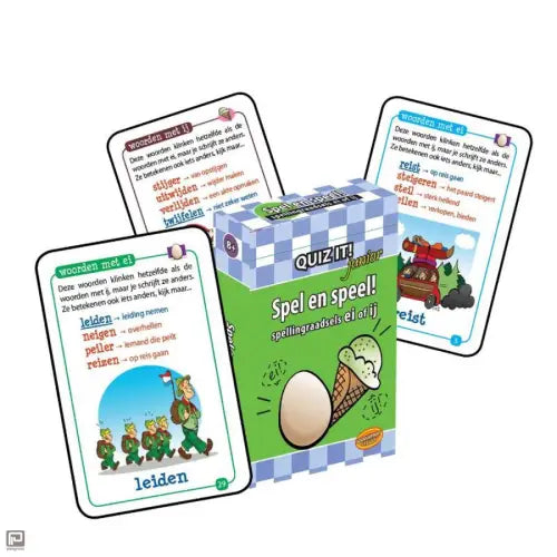 Quiz it! Junior spel en speel! Spellingraadsels ei of ij - quiz it! Junior spel en speel! Spellingraadsels ei of ij