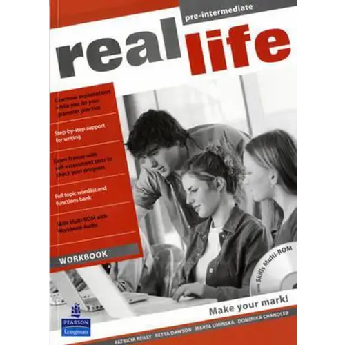 Real life global - pre-intermediate workbook + multi-rom pack - real life global - pre-intermediate workbook