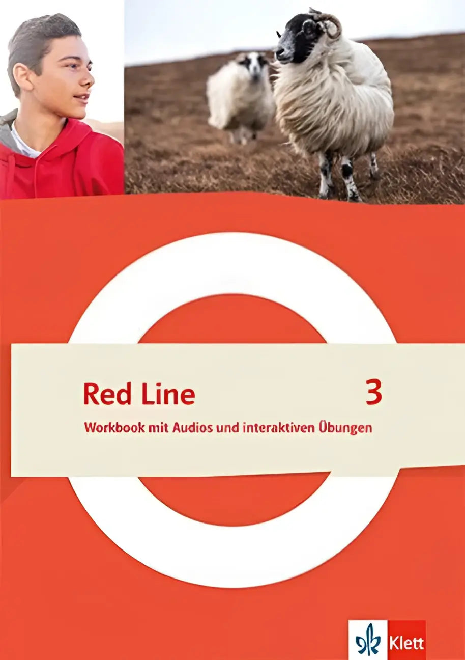 Rood lijn 3 workbook mit audios und interaktive übungen von klett für klasse 7 mit rotem einband