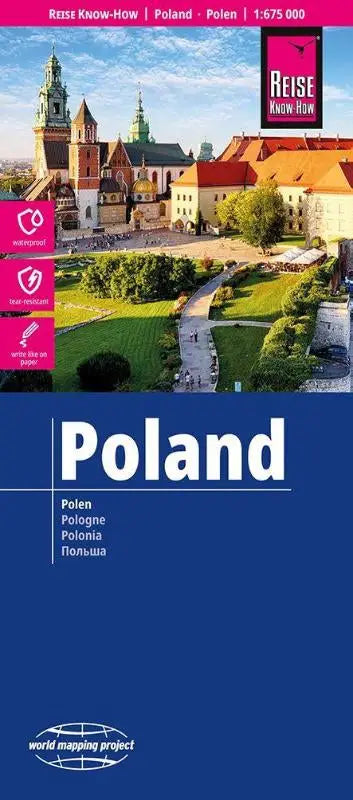 Reise Know-How Landkarte Polen | Poland (1:675.000) - world mapping project