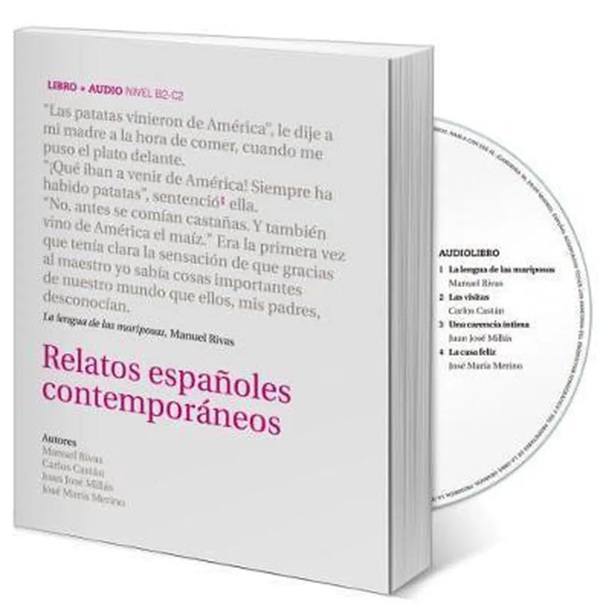 Relatos españoles contemporáneos libro + cd audio - relatos españoles contemporáneos libro + cd audio - boek