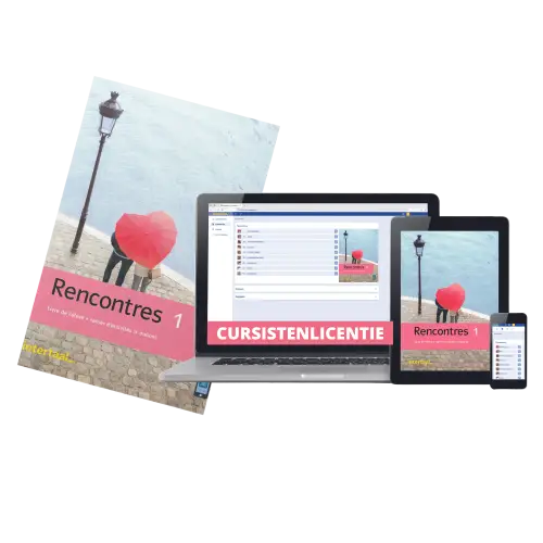 Rencontres 1 livre de l’élève + cahier d’activités ( + online) - rencontres 1 livre de l’élève + cahier d’activités