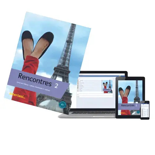 Rencontres 2 livre de l’élève + cahier d’activités ( + online) - rencontres 2 livre de l’élève + cahier d’activités