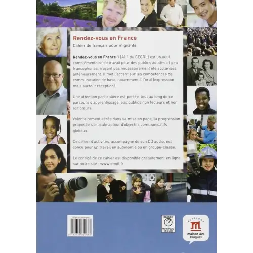 Rendez-vous en france a1.1 1 livre + cd-audio - rendez-vous en france a1.1 1 livre + cd-audio - boek
