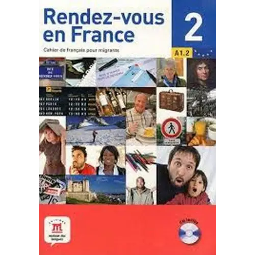 Rendez-vous en france a1.2 2 cahier + cd-audio - rendez-vous en france a1.2 2 cahier + cd-audio - boek