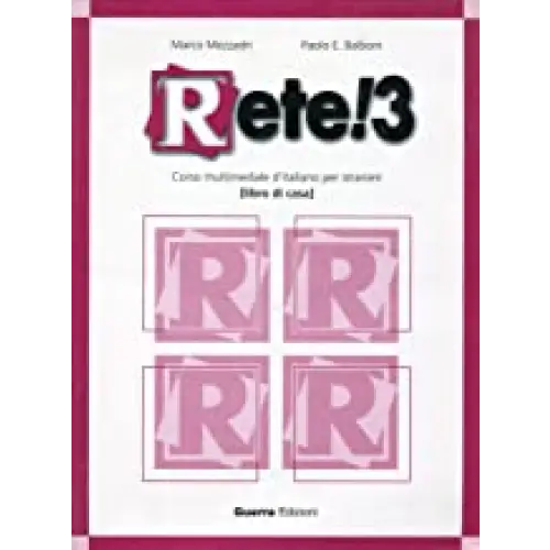 Rete! 3 werkboek + audio-cd (1x) - rete! 3 werkboek + audio-cd (1x) - boek
