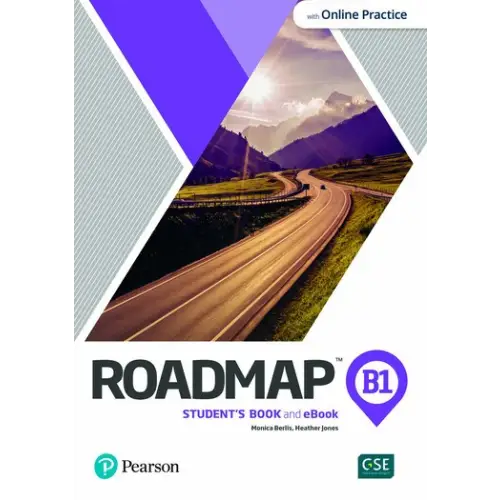 Roadmap B1 Student’s Book + eBook Pearson met bergweg-cover