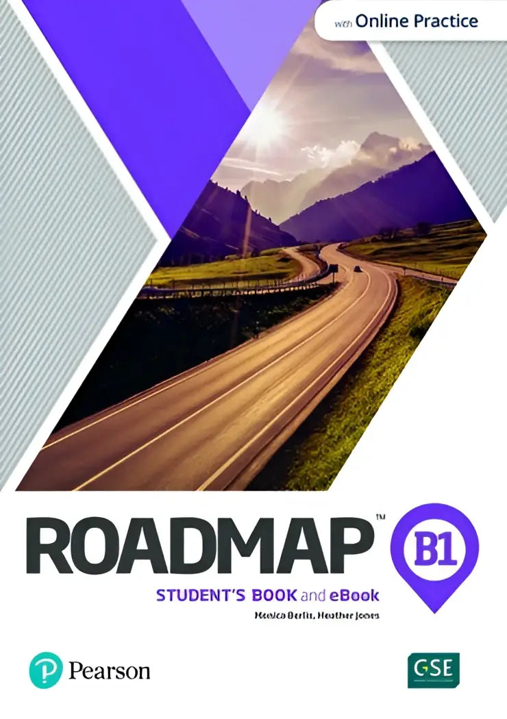 Roadmap B1 Student’s Book + eBook Pearson met bergweg-cover