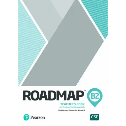 Voorkant Roadmap B2 Teacher’s Book met digitale resources en assessment pack
