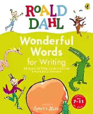 Roald Dahl Wonderful Words for Writing kinderboek met kleurrijke draken en dansers