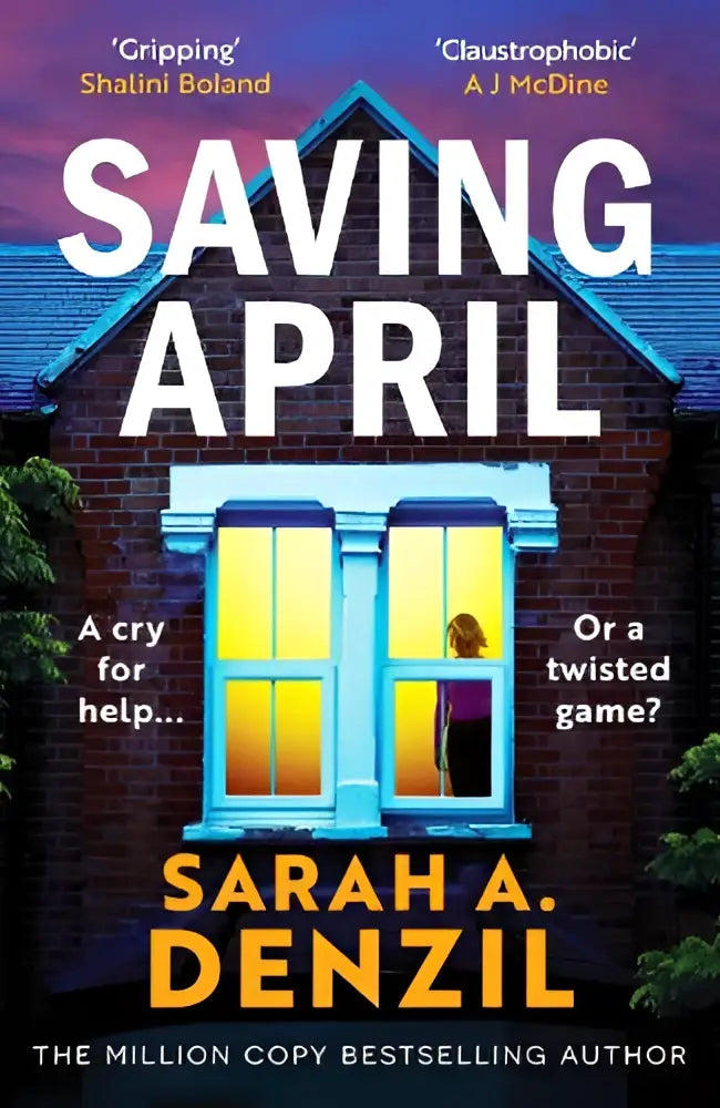 De boekomslag van saving april door sarah a in levendige kleuren voor liefhebbers van romantische fictie