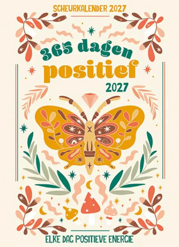 Scheurkalender 2027 365 dagen positief - Elke dag positieve energie