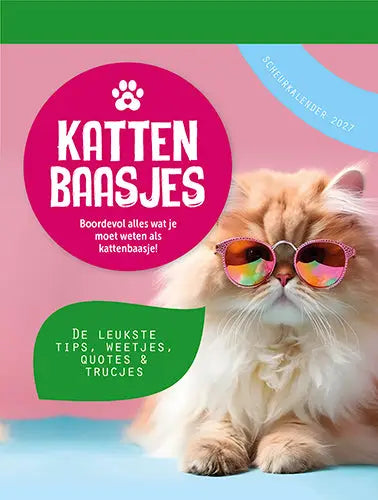 Scheurkalender 2027 Kattenbaasjes - De leukste tips, weetjes, quotes & trucjes