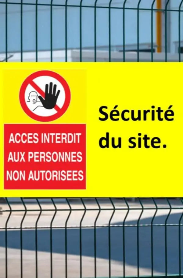 Sécurité du terrain.