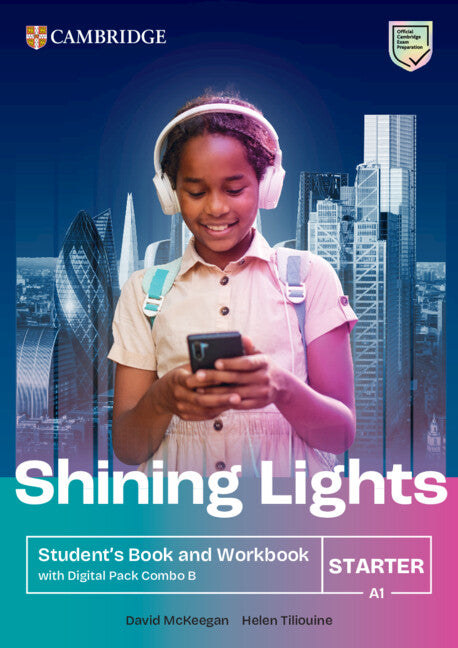 Shining lights starter student’s book and workbook with digital pack combo b - boek met licentie