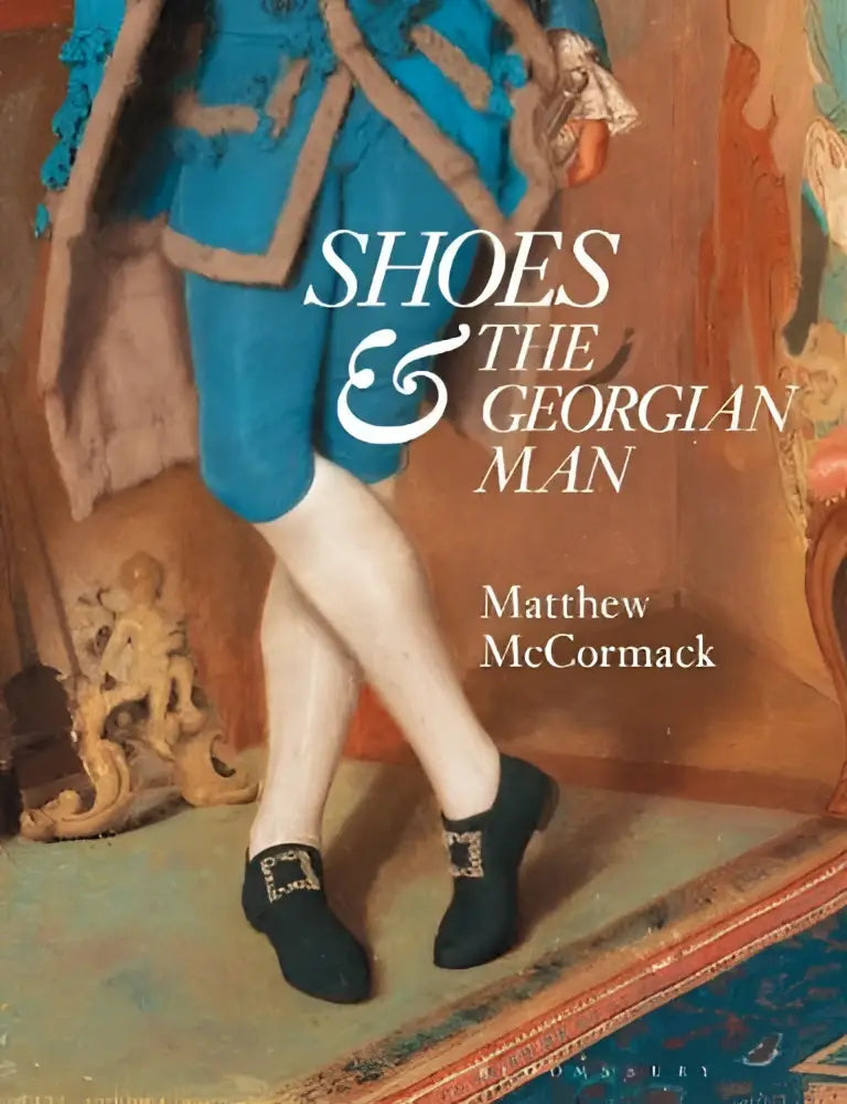 Zwart lederen schoenen met zilveren gespdetails uit de collectie shoes and the georgian man