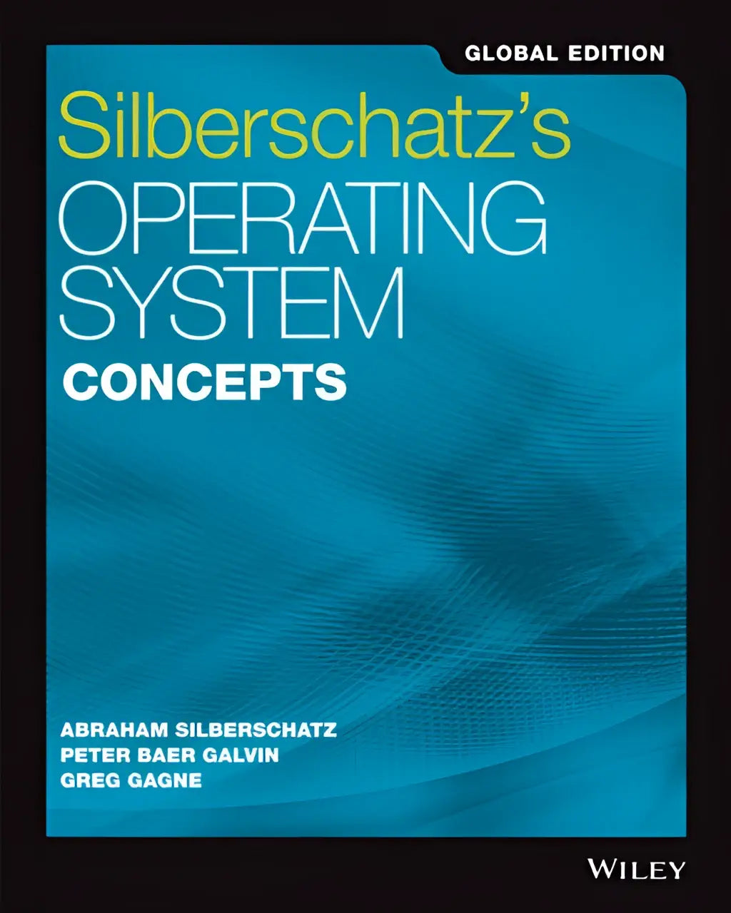 Blauw hardcover studieboek silberschatzs operating system concepts van abraham silberschatz met focus op system concepts