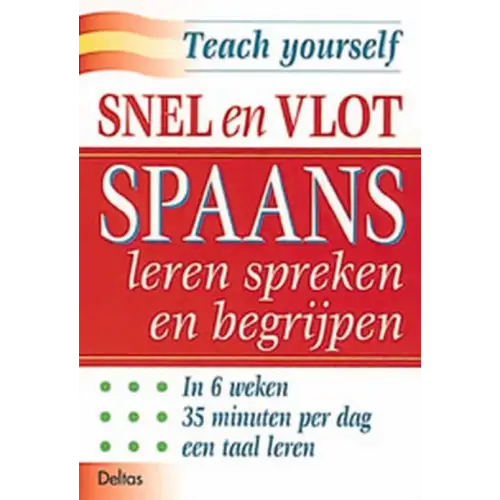 Snel en vlot spaans leren - snel en vlot spaans leren - boek