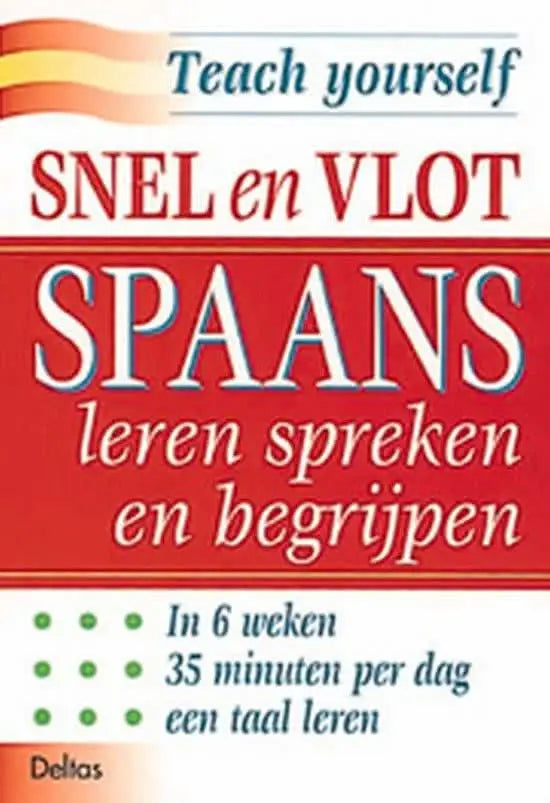 Snel en vlot spaans leren - snel en vlot spaans leren - boek