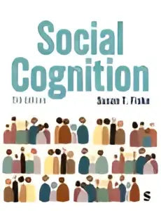 De boekomslag toont de titel social cognition in een vet, schreefloos lettertype op een witte achtergrond