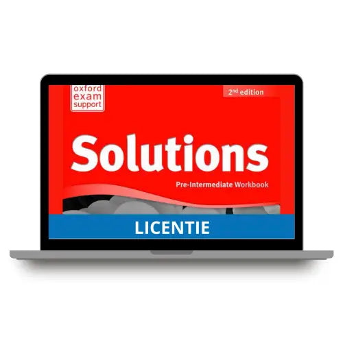 Solutions second edition - pre-intermediate (olb) workbook e-book access code - solutions second edition