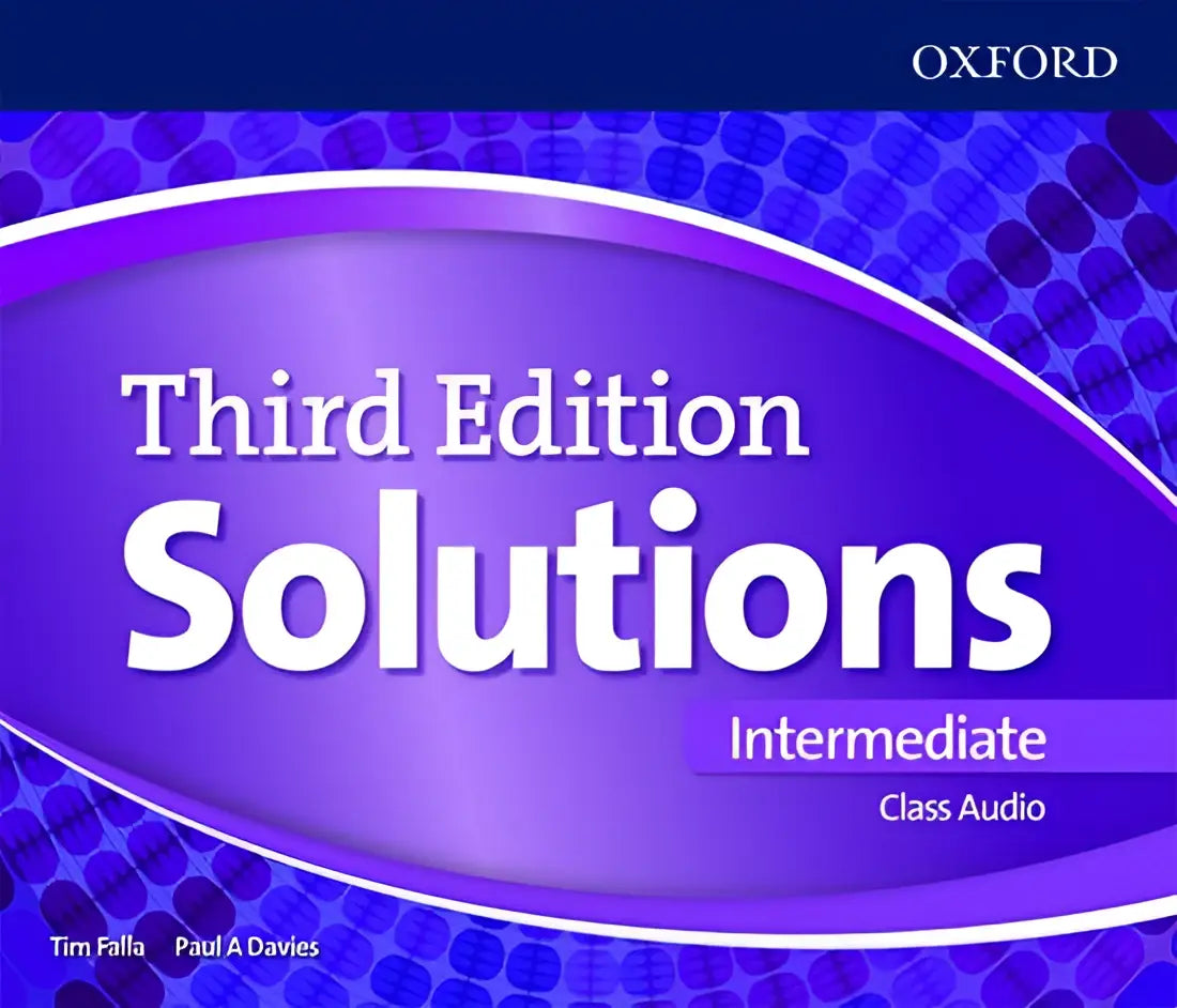 Solutions third edition - intermediate class audio cd - solutions third edition - intermediate class audio cd - boek