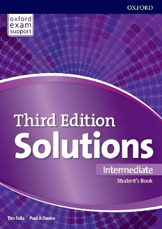 Solutions third edition - intermediate student’s book & online practice pack - solutions third edition - intermediate