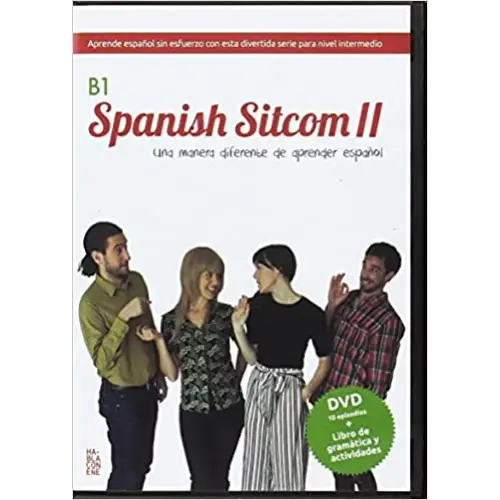 Spanish sitcom b1 2 libro + dvd - spanish sitcom b1 2 libro + dvd - boek