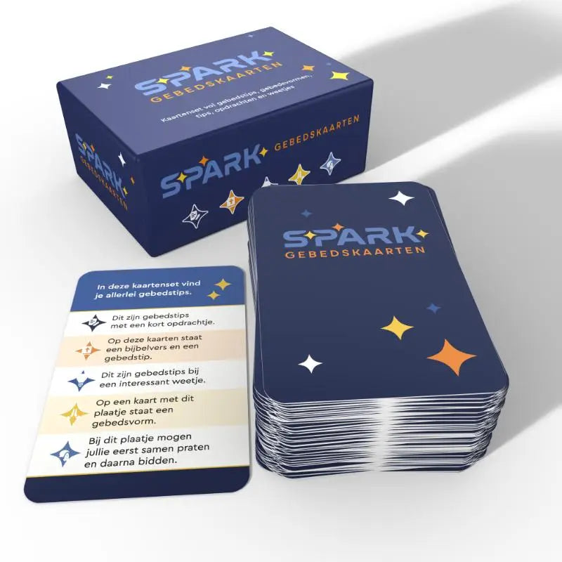 SPARK Gebedskaarten - Kaartenset vol gebedstips, gebedsvormen, tips, opdrachten en weetjes