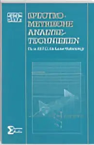 Lichtblauw studieboek statistische analyse met abstract ontwerp voor spectrometrische analysetechnieken in hoger onderwijs