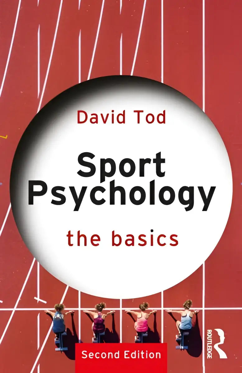 Rood hardcoverboek sportpsychologie de basis door david tod tweede editie voor studie sportpsychologie